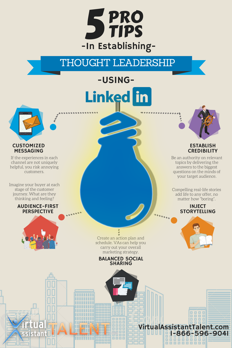 5 Pro Tips in Establishing Thought Leadership Using LinkedIn