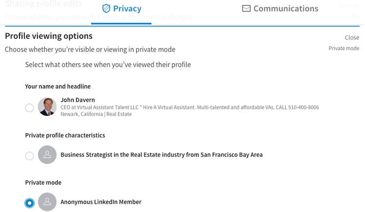 Anonymous LinkedIn Member.