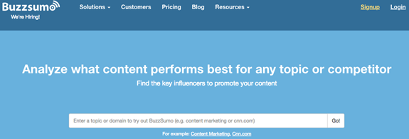 buzzsumo