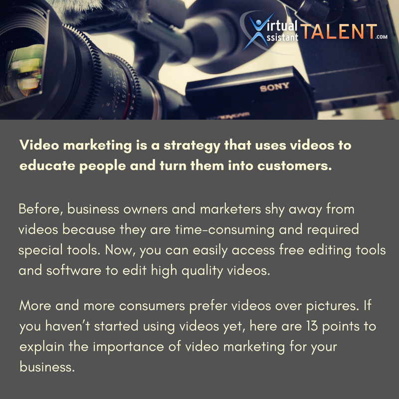 video marketing business strategy