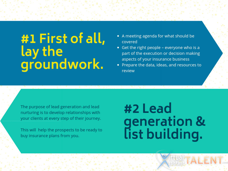 lead generation list building insurance agent tactics