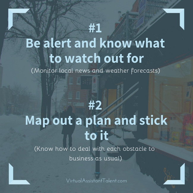 small business owners winter preparation